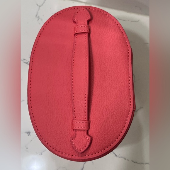 New Mini Saie Hot Pink Makeup Bag Women’s Vanity Case - Picture 4 of 6